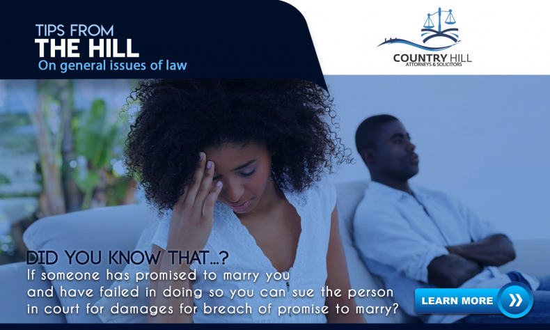 Breach Of Promise To Marry – Hear what the Law has to say!